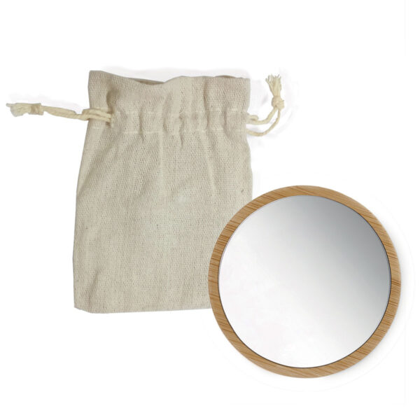 Bamboo Pocket Mirror - Image 3