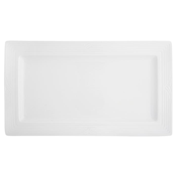 Arctic White Rectangle Plate - Image 3