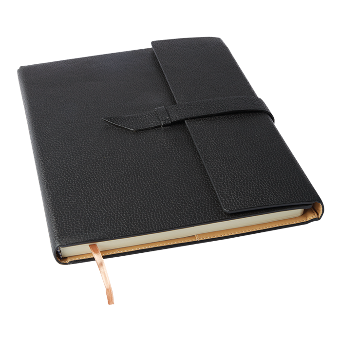 Executive A4 Notebook with Strap - Image 3