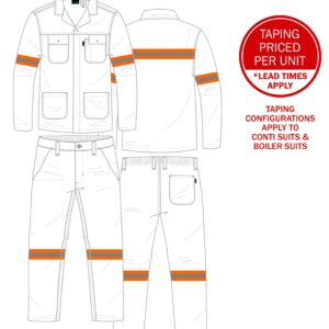 Orange Silver Orange, Two Arms, Two Legs, Armhole to Armhole