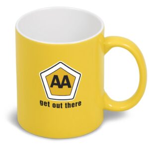 Omega Ceramic Coffee Mug - 330ml