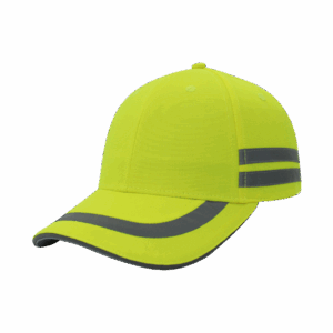 Hi Vis 6 Panel Cap